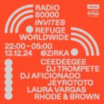 Radio 80000 INVITES REFUGE WORLDWIDE