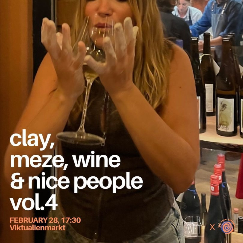 clay workshop combined with meze and wine