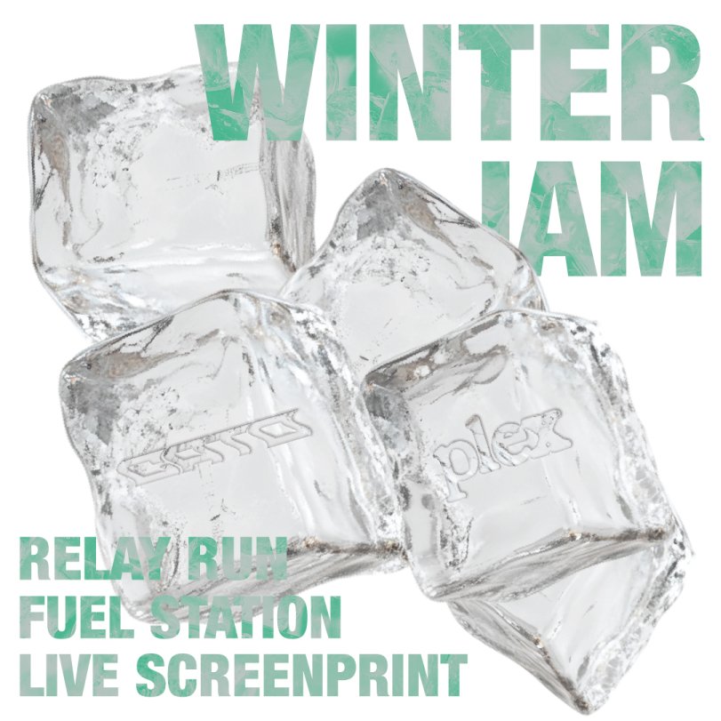 cato and flexcoffee winter jam running event