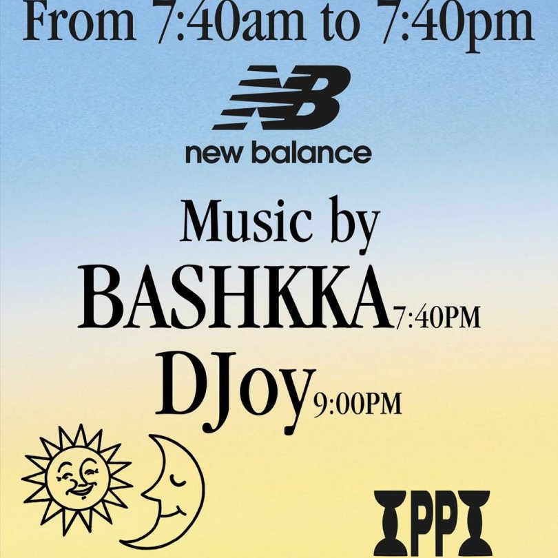 new balance and public possession event aperitif