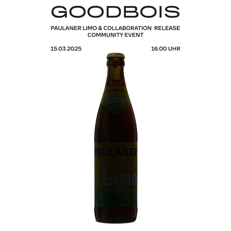 goodbois x paulaner release event