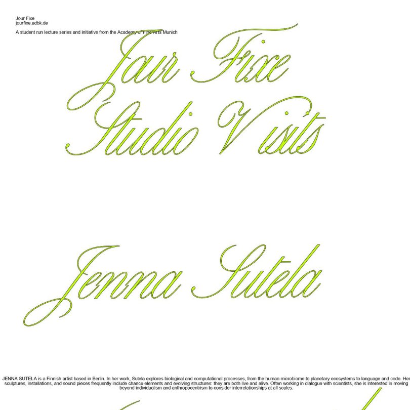 jou fixe lecture with jenna setula
